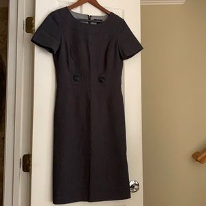 Tahari Gray Business Dress